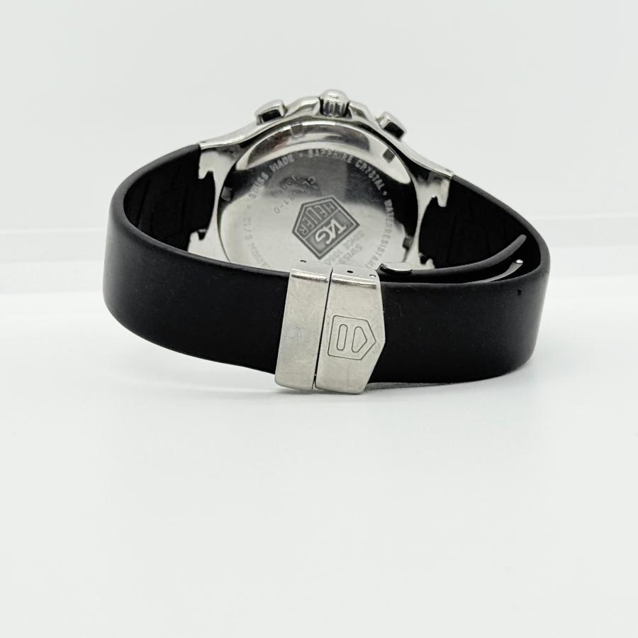 TAG HEUER タグホイヤー キリウム CL1181-0 SS ブラック文字盤 QZ