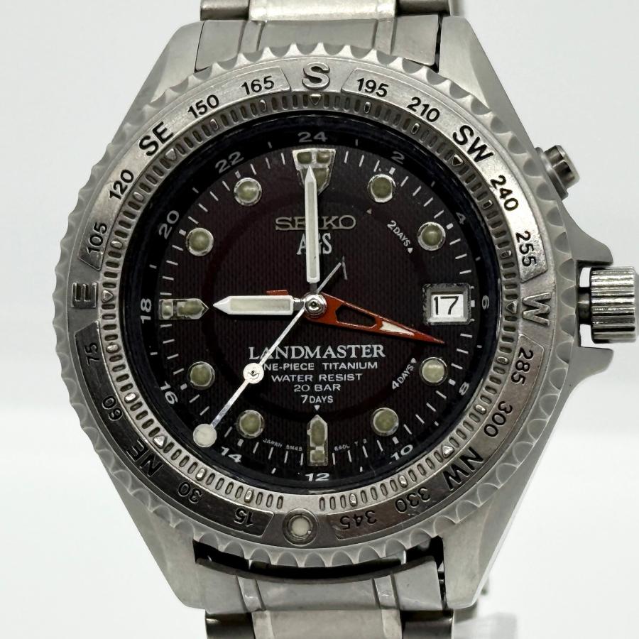 SEIKO（セイコー） ランドマスター 5M45-6A00 ブラック文字盤 オート