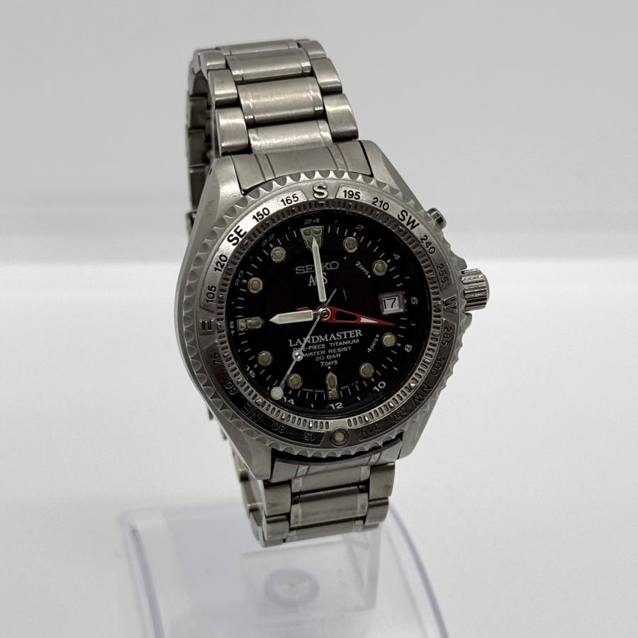 SEIKO（セイコー） ランドマスター 5M45-6A00 ブラック文字盤 オート