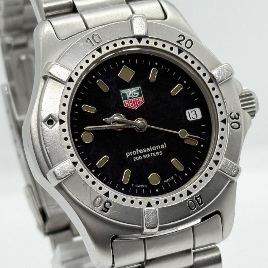TAG HEUER タグホイヤー プロフェッショナル 200m WE1210-R ブラック 