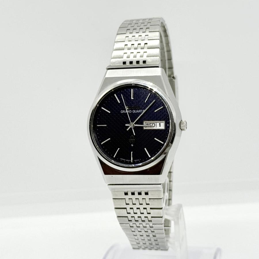 SEIKO（セイコー） GRAND QUARTZ グランドクォーツ 4843-8050 ネイビー