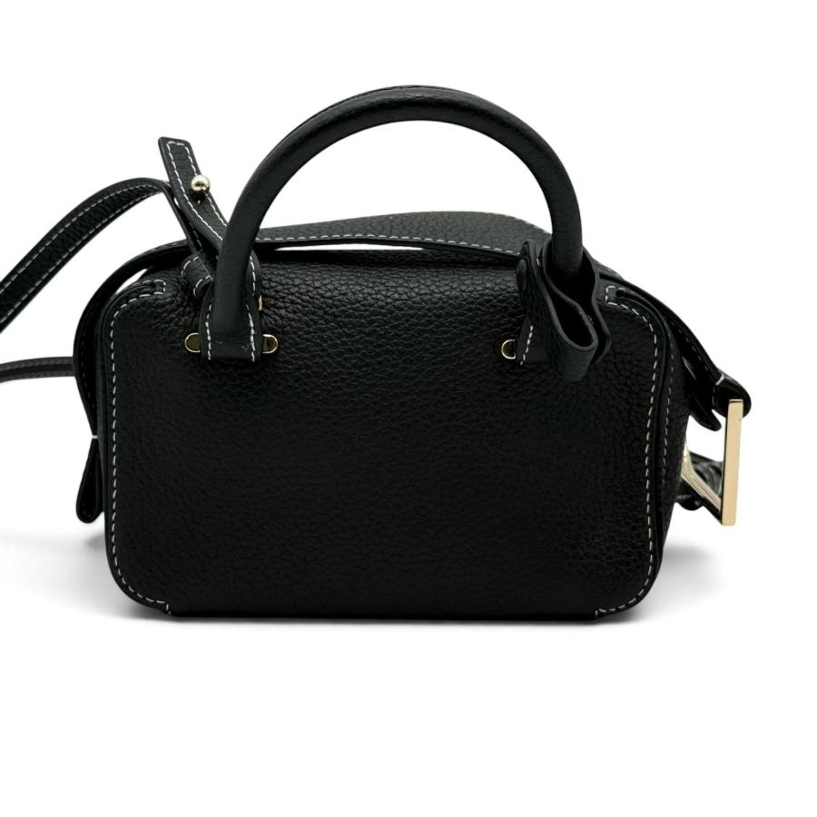 DELVAUX デルヴォー クールボックス ナノ レザー 2WAYハンドバッグ 