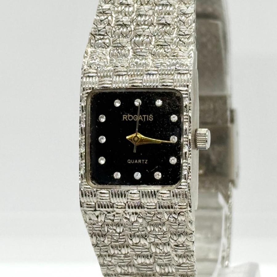 ROGATIS SS ブラック QZ レディース 腕時計 中古 : KURADO - 通販 - Yahoo!ショッピング