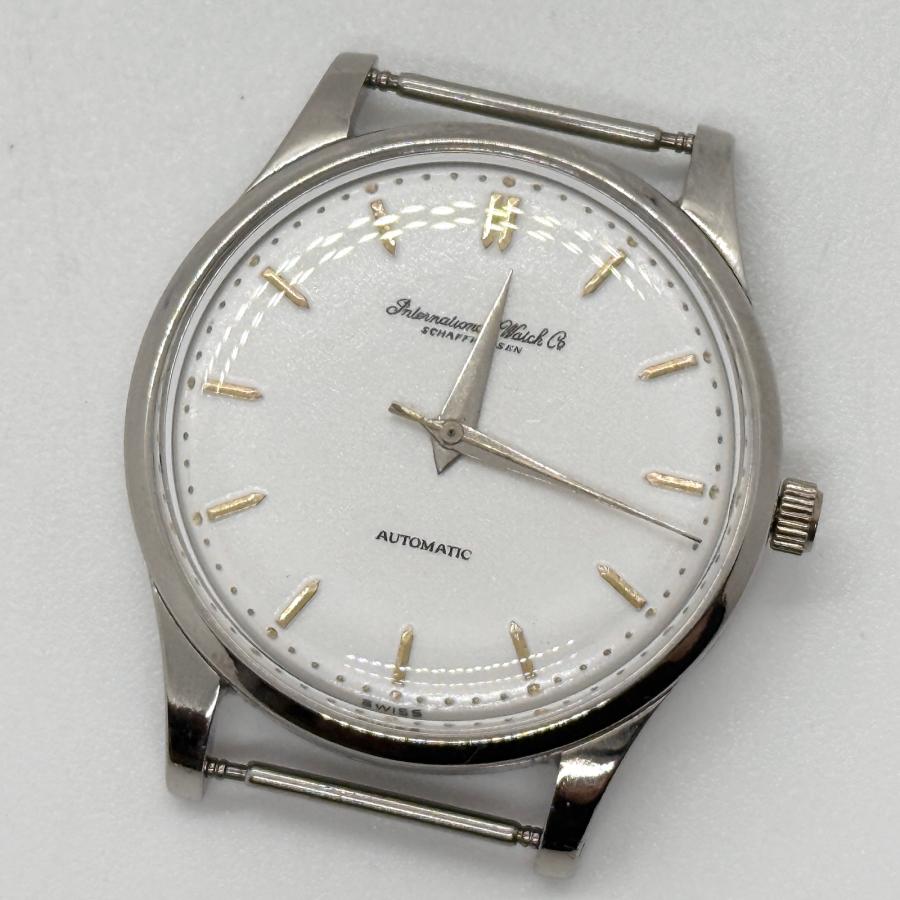IWC シャフハウゼン ホワイトダイヤル 手巻き メンズ IWC SCHAFFHAUSEN アイダブリューシー シャフハウゼン ホワイト AT