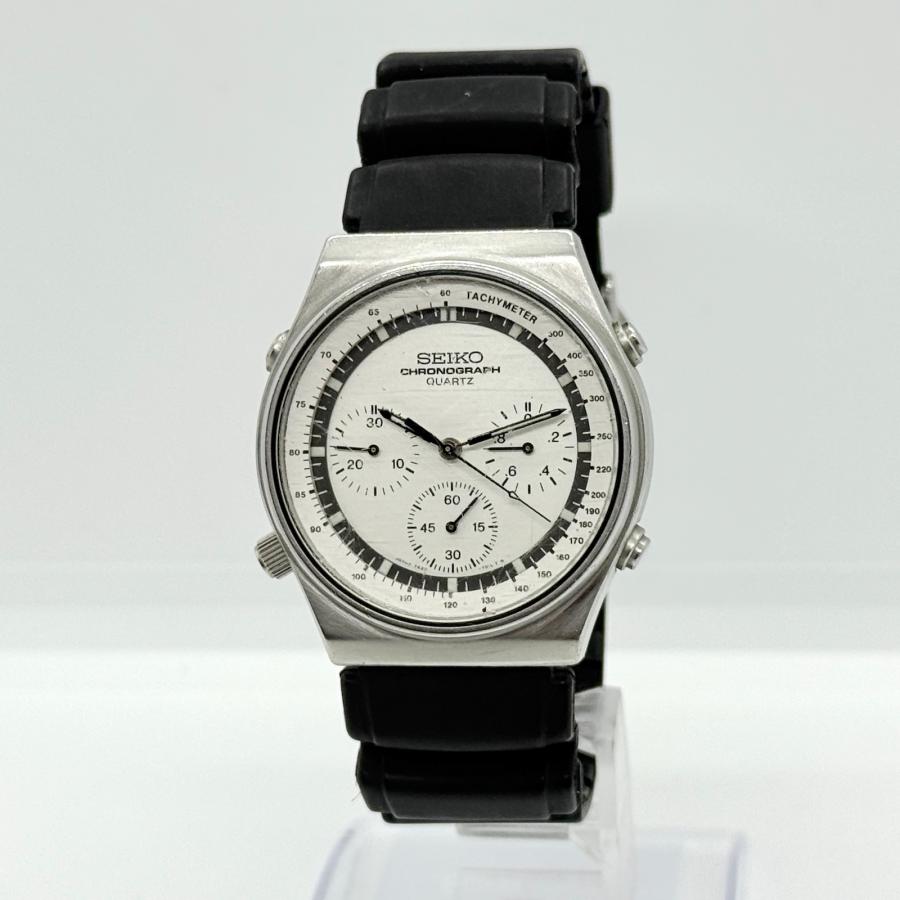 セイコー　初代スピードマスター　クロノグラフ　メンズ腕時計　7A28-7010 SEIKO（セイコー） スピードマスター 7A28-7010 ホワイト QZ メンズ