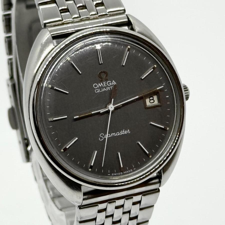 OMEGA（オメガ） シーマスター グレー QZ メンズ 現状品 腕時計 稼働品