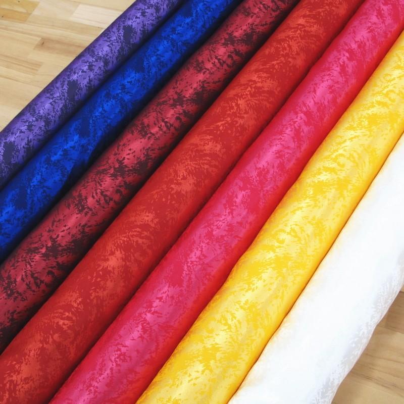 全7色】ジャガード風 斑模様のサテン生地（50cm単位）まだら