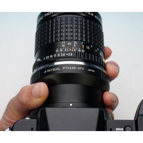 Rayqual PTX645-SαE ペンタックス645→SONY Eマウント