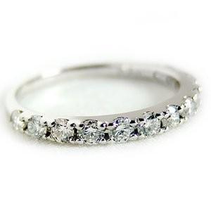 ダイヤモンド リング ハーフエタニティ 0.5ct 9.5号 プラチナ Pt900 ハーフエタニティリング 指輪(35194円)