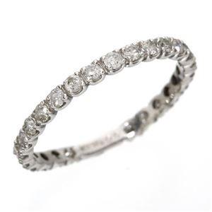 プラチナPt900 0.5ctダイヤリング 指輪エタニティリング 11号 プラチナPt900 5ctダイヤリング 指輪エタニティリング 11号