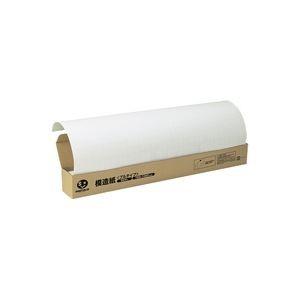 （まとめ）ジョインテックス 方眼模造紙プルタイプ50枚白 P152J-W〔×2セット〕