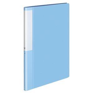 (まとめ) コクヨ クリヤーブック(クリアブック)(POSITY) 固定式 A4タテ 20ポケット 背幅15mm ライトブルー P3ラ-L20NLB 1冊 〔×20セット〕