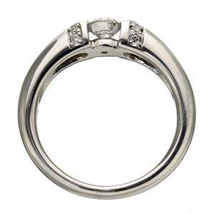 ★レア物 新品未開封 プラチナPt900 ／0.28ctダイヤリング 指輪 19号 【WSO7824296491】(27854円)