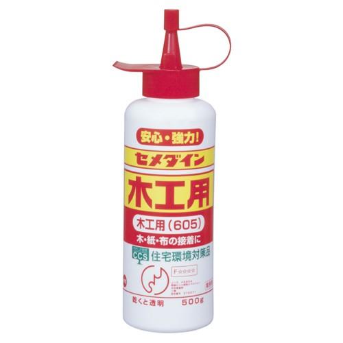 (セメダイン接着剤) 木工用 500g (水性接着剤/木工/造作工事)｜kuraki-26