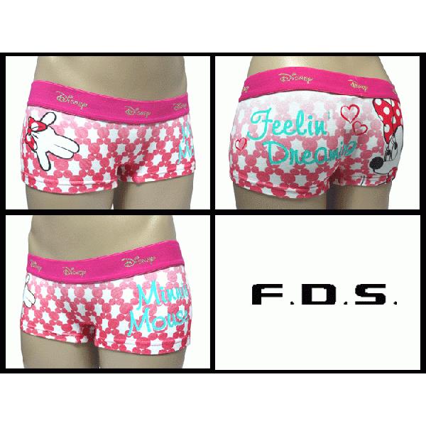 レディースボクサーパンツ Fds エフディーエス ディズニー グラデーションミニー L Fds035n パンツのくらきち 通販 Yahoo ショッピング