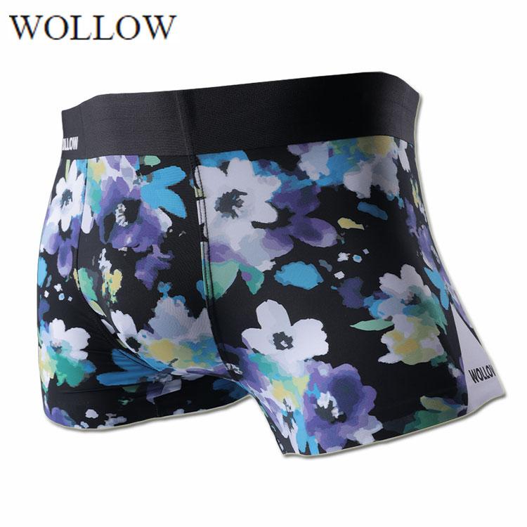 WOLLOW（ワロー） ボクサーパンツ W-65 ナイロンボクサー メンズ