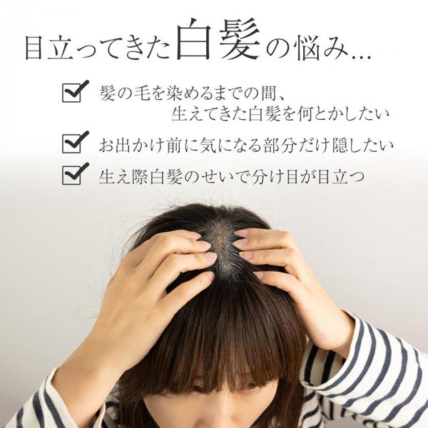 白髪 かくし 隠し ヘアファンデーション 部分白髪 対策 ヘア カバー 分け目 生え際 ナチュラルブラック メール便対応 他商品同梱不可 Ab Mail Off Kurashiking 通販 Yahoo ショッピング