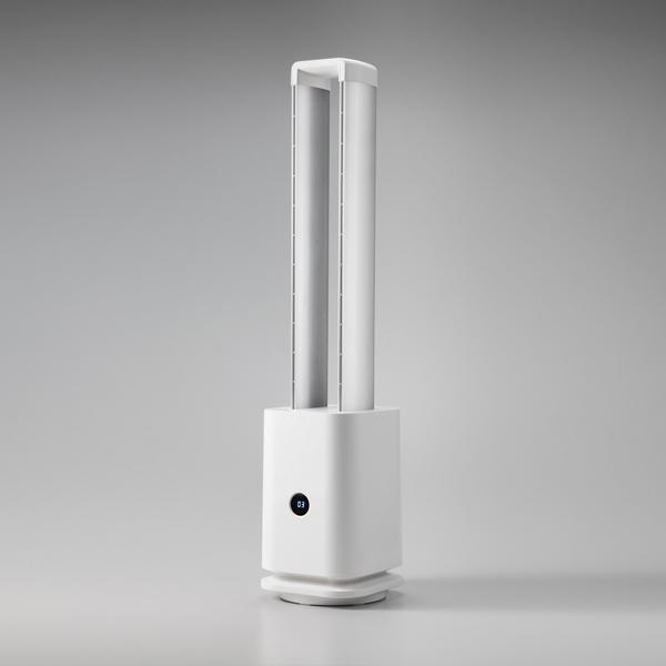 扇風機 羽根なし タワーファン DCモーター スリム型 静音　温風　冷風 タワーファン 空気清浄 羽なし 羽のない 扇風機