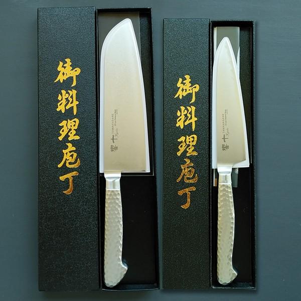 片岡製作所 ダマスカス 包丁 鋼 ステンレス ペティ 12 cm 三徳 万能