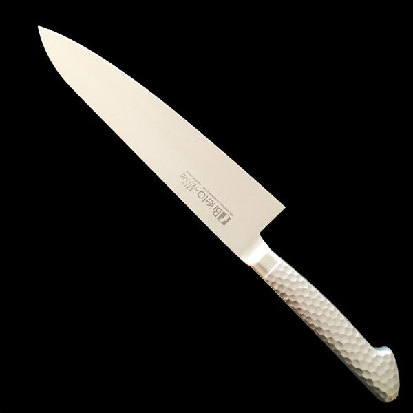 関の刃物 牛刀 210mm 正広 本焼 MV鋼 モリブデン 魚 野菜 肉切 包丁 正広作MV-本焼 牛刀210mm｜製品情報｜株式会社マサヒロ