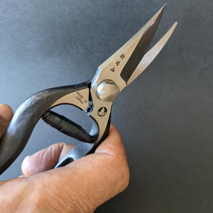 最高級【村久】芽切鋏　剪定鋏　全長約240 658：村久 両刃芽切鋏 240mm - 植木鋏・刈込鋏・剪定鋏・造園
