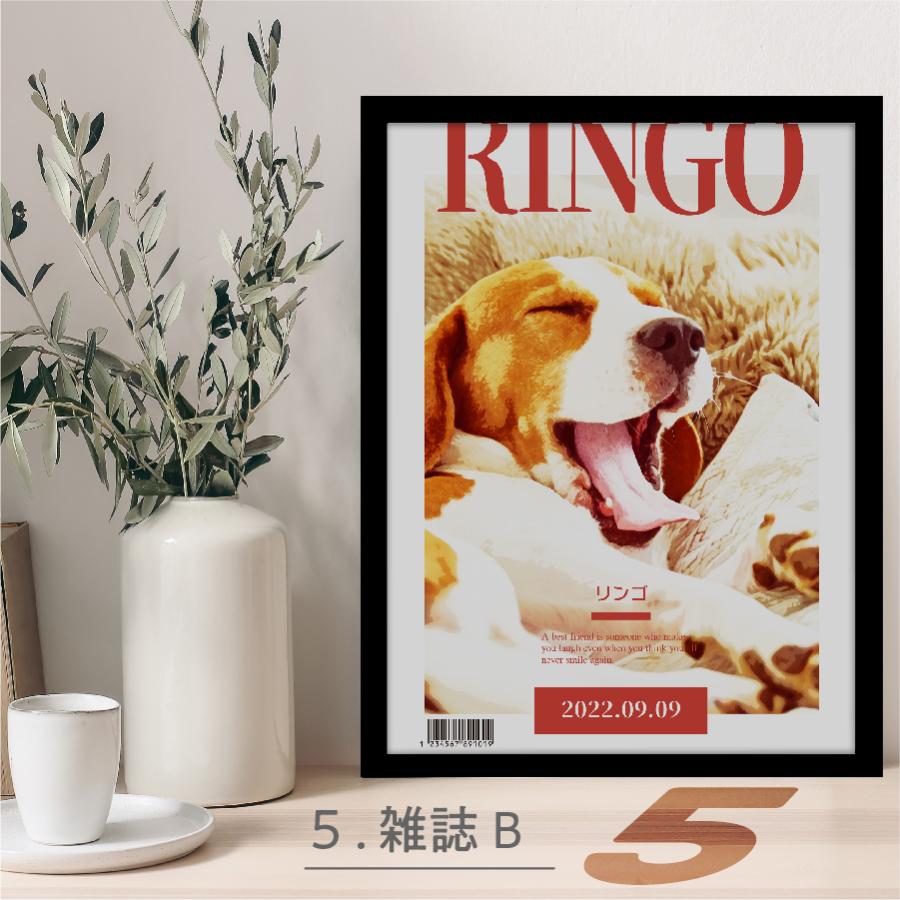 ［受注制作］［原画］ペット似顔絵アート◆A3サイズ　送料無料 4ac69241372ee60d70a571b30c5de1