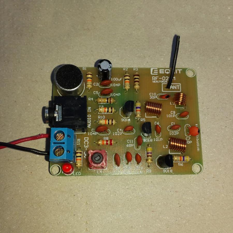 電子工作基板キット RF-02FM FM Radio Transmitter DC 3-6V 76 電子工作基板キット RF-02FM FM Radio Transmitter DC 3-6V 76