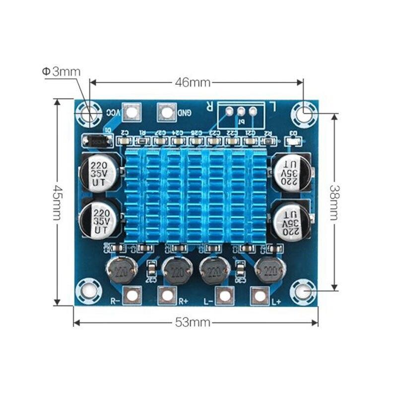デジタル ステレオ オーディオ パワー アンプ 30W + DC8-26V 3A デジタル ステレオ オーディオ パワー アンプ 30W + DC8-26V 3A