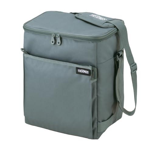 限定サーモス ソフトクーラー 15L グレー 保冷バッグ 5層断熱構造