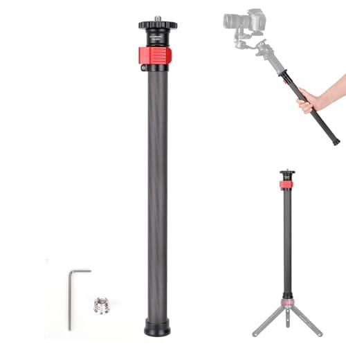 Koolehaoda 70cm延長ポール 三脚センターポール カーボンファイバー製