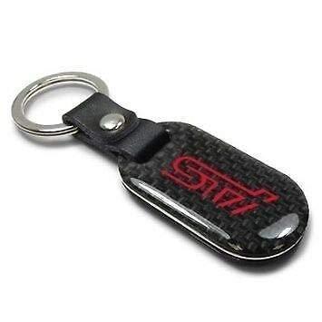 スバル US 純正品 STI”ロゴ入り キーチェーン/キーホルダー_1