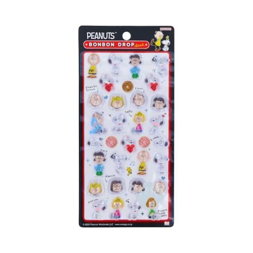正規品】ボンボンドロップシール スヌーピー 4種セット 4種セット