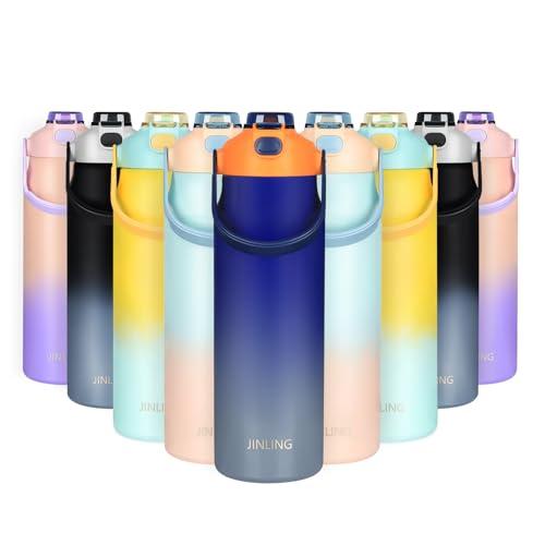 JINLING 1.8リットル 水筒 大容量 魔法瓶 真空断熱 保冷保温