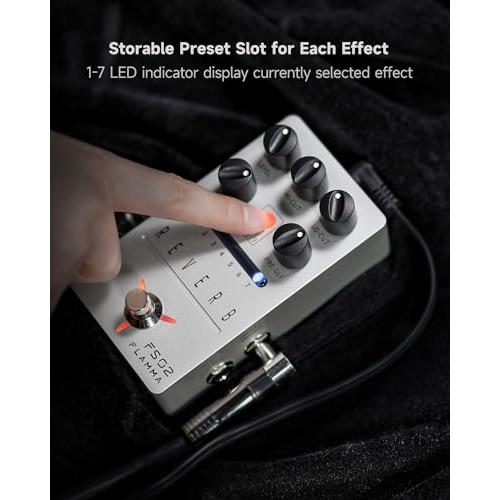 FLAMMA FS02 リバーブ ギター エフェクター デジタル Amazon.com: FLAMMA FS02 Reverb Pedal Stereo Guitar Effects