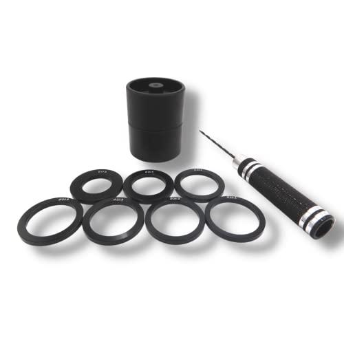 TAGATORON（タガトロン）ホイール貫通ジグシリンダー 治具 1.8mmドリル