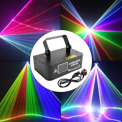 Frezon RGBビームプロジェクターライト ステージ照明 500mW RGB