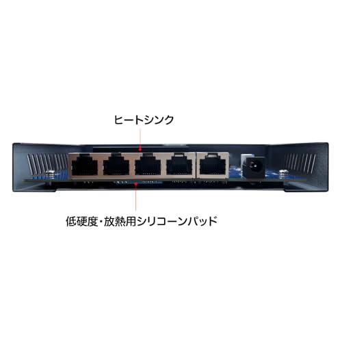 Planex 2.5GBASE-T 5ポート スイッチングハブ FX2G-05EM2 : くら