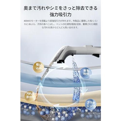 eureka カーペットクリーナー EUREKA（ユーリカ） NEY100 カーペットクリーナー 400W強力吸引