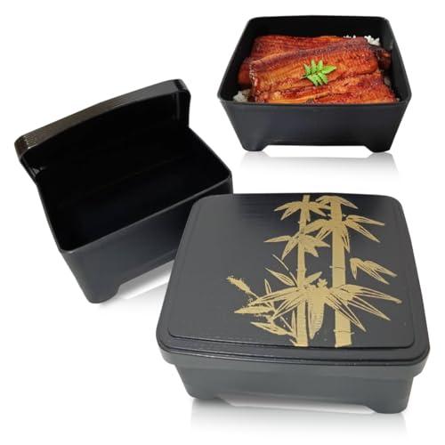 鰻重　鰻　重箱　ラメ入り　美品　6個まとめて Amazon.co.jp: ジェイキッチンズ J-kitchens うな重 重箱 光月丼