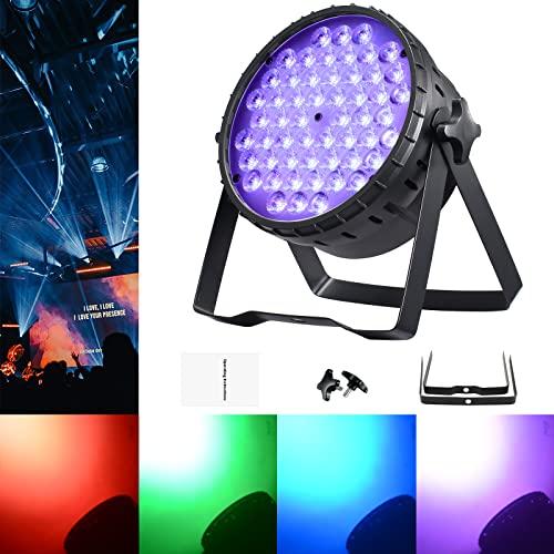 BETOPPER ステージライト 54x3W RGB LED 舞台照明 ディスコライト
