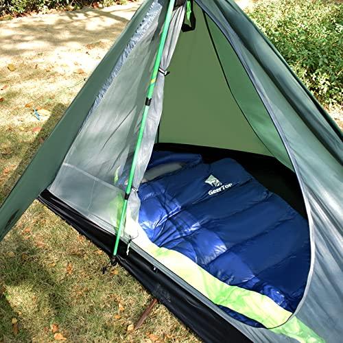Geer Top テント 1人用 ソロテント ワンポールテント 超軽量 900g