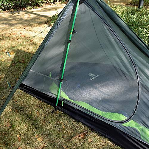 Geer Top テント 1人用 ソロテント ワンポールテント 超軽量 900g