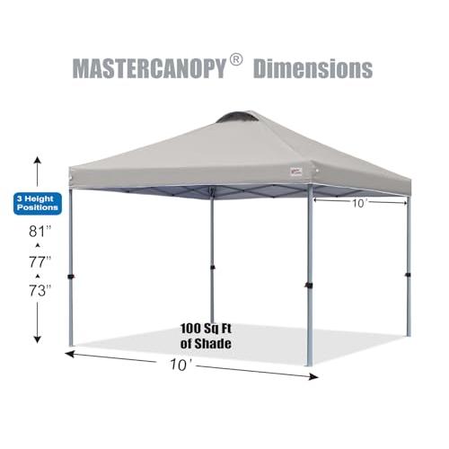 マスターキャノピー（MASTERCANOPY）ワンタッチタープテント 2M/2.5M