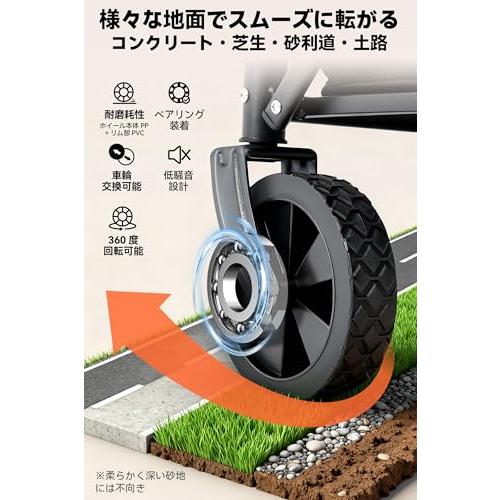 Hikenture キャリーワゴン 2025新登場 自立収納 アウトドアワゴン ミニ