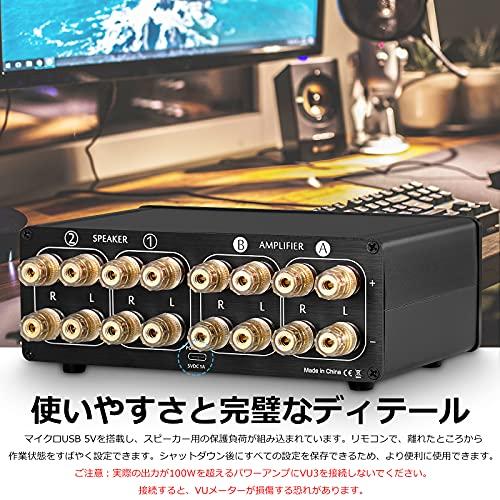 Douk Audio VU3 デュアル アナログ VU メーター 2 ウェイ アンプ