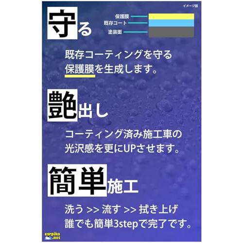 carpika.net カーピカネット 車 コーティング剤 強撥水 gモード