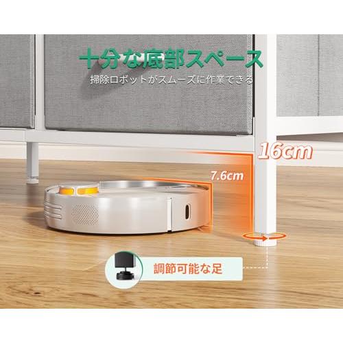 AODK チェスト タンス 収納ケース 布製 木製天板付き 衣類収納