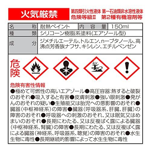 デイトナDaytona バイク用 缶スプレー 300ml 耐熱ペイント エンジン用