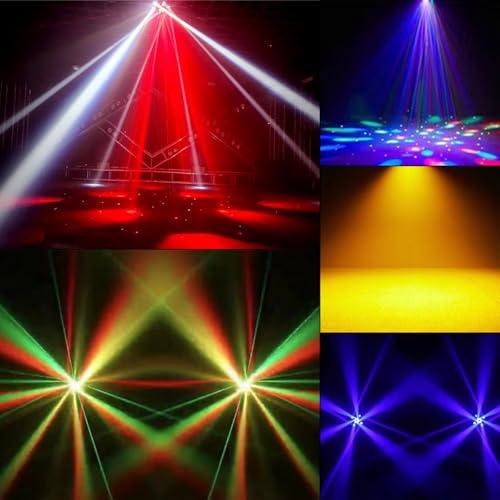 Frezon ステージライト LED ディスコライト 80W 高輝度 多機能 ストロボ効果 スポットライト 舞台照明 DMX512 12/22チ_3