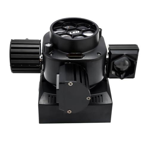 Frezon ステージライト LED ディスコライト 80W 高輝度 多機能 ストロボ効果 スポットライト 舞台照明 DMX512 12/22チ_7